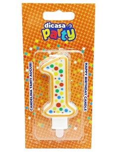 Dicasa Candelina Buon Compleanno - Numero 1